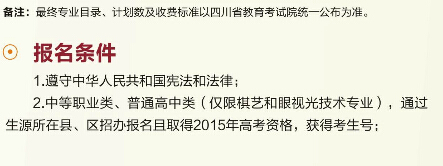 成都职业技术学院2020年单独招生简章