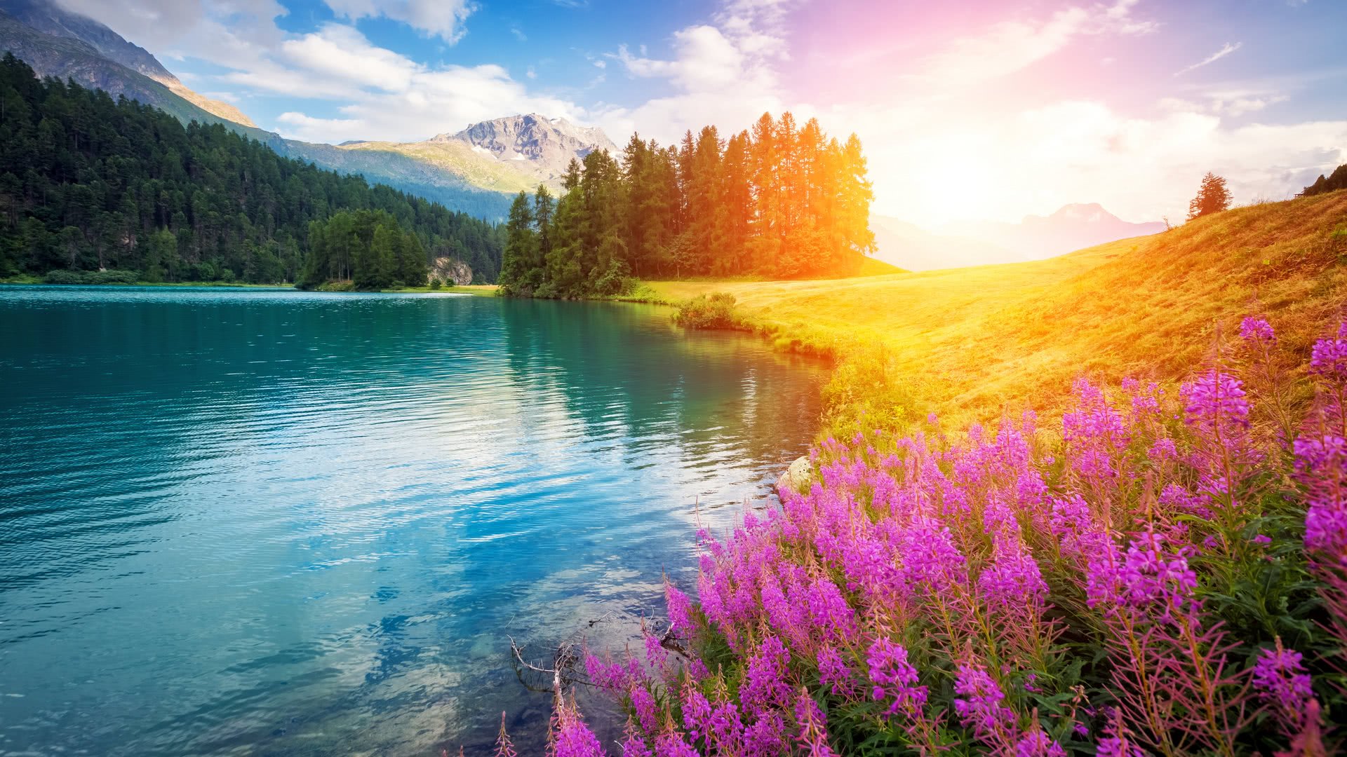 é«å±±æ¯è²å¾çä¸é«å±±ç¾ä¸½èªç¶é£æ¯