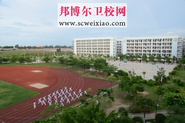 北海市衛生學校校園一角